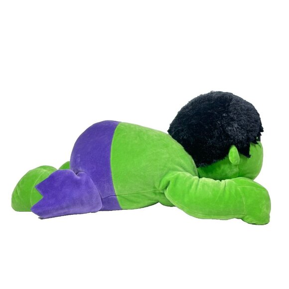 Disney Cuddleez Marvel HULK 24" Jumbo Plush Green - Picture 5 of 11